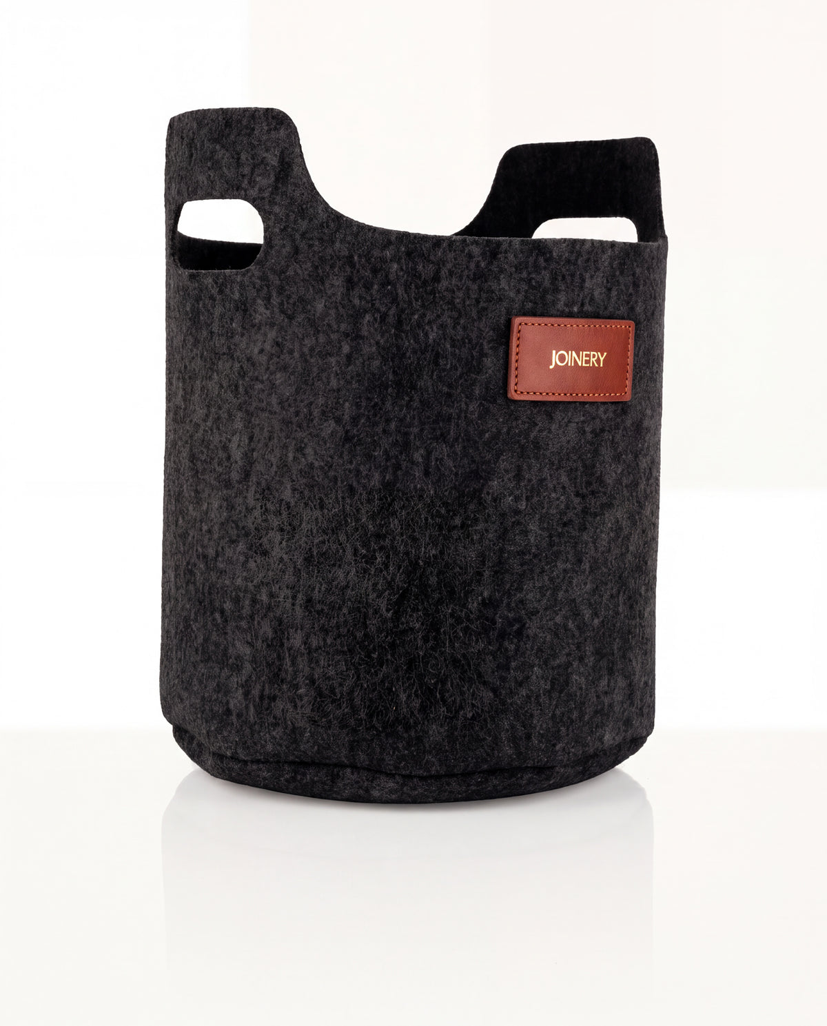 TALL STORAGE BASKET CHARCOAL FUTUREFELT®