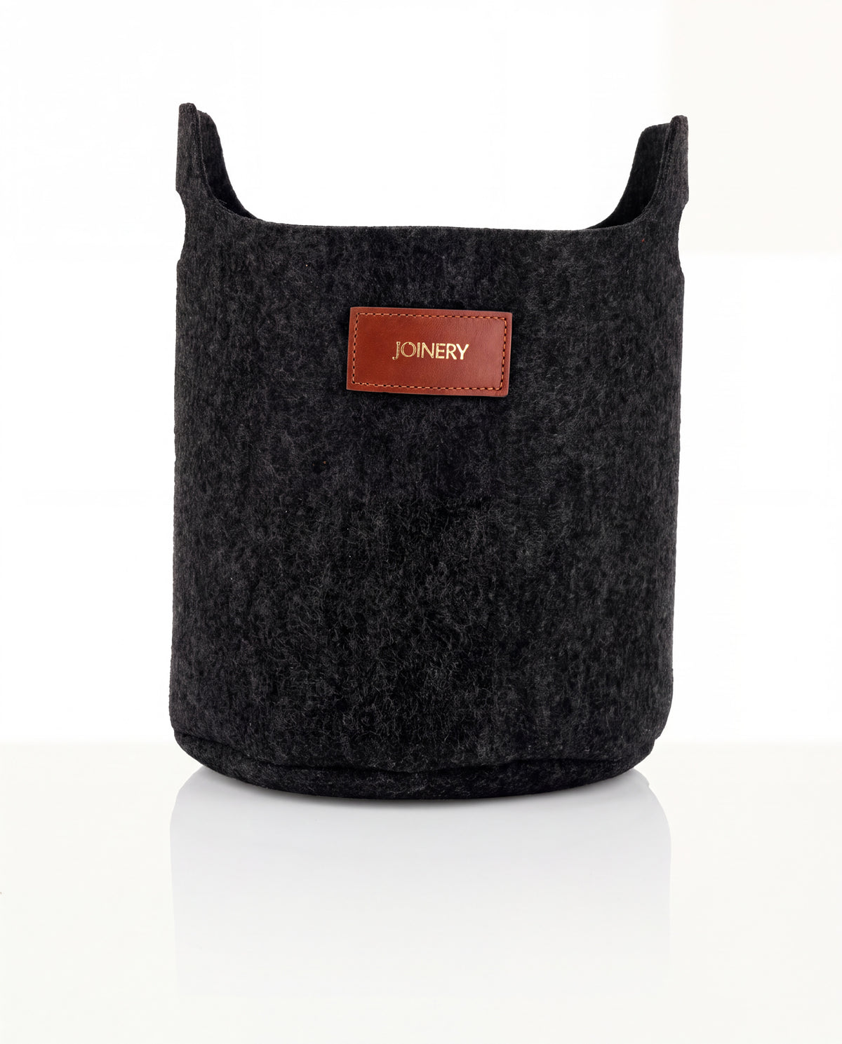 TALL STORAGE BASKET CHARCOAL FUTUREFELT®