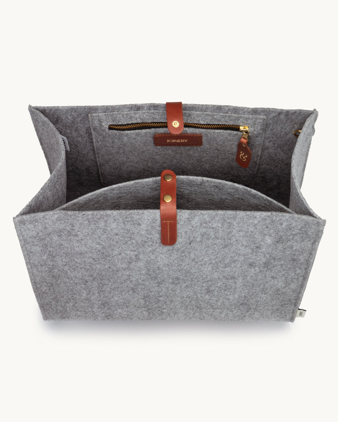 MAXI BOX TOTE INNER GREY