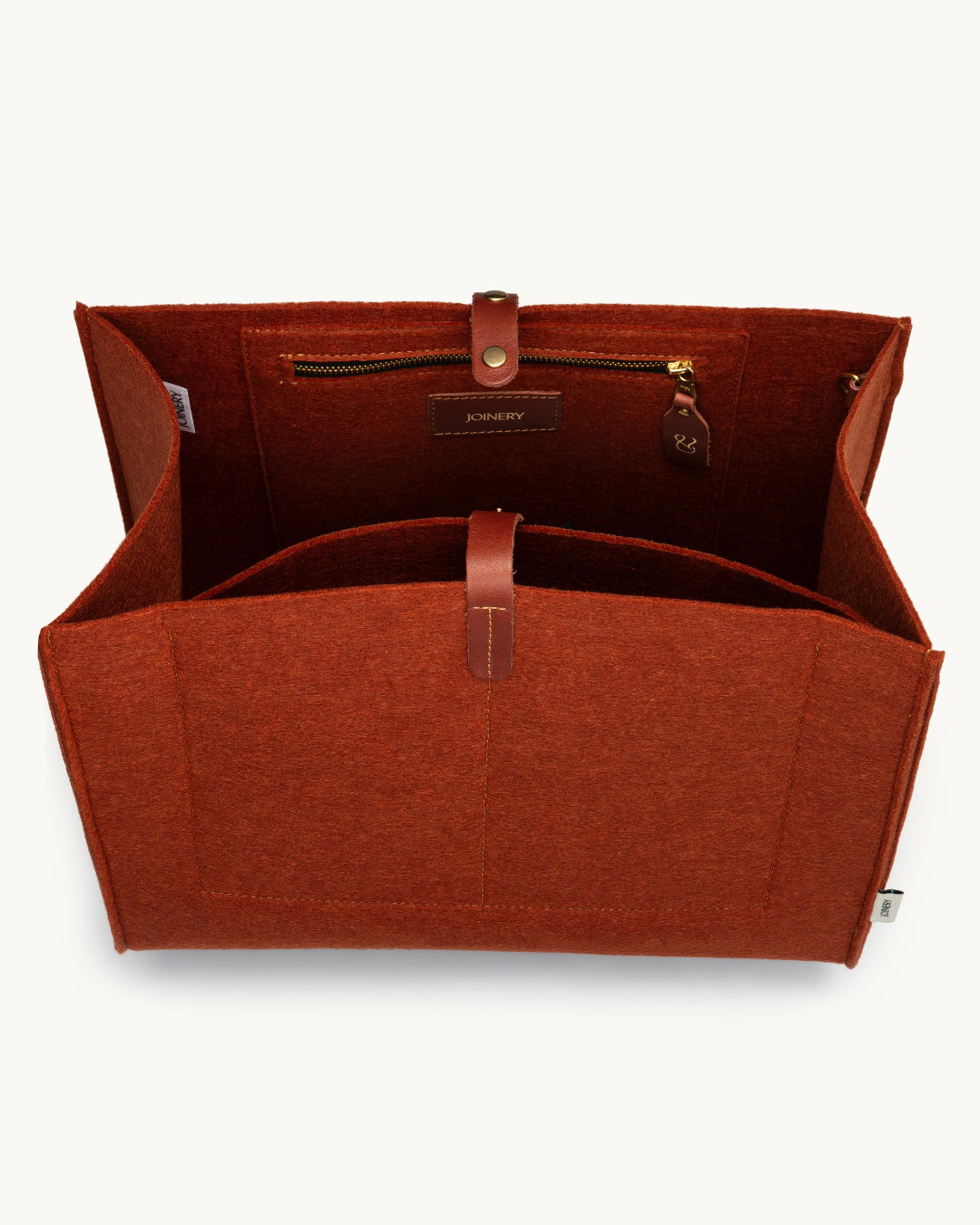 MAXI BOX TOTE INNER TERRACOTTA