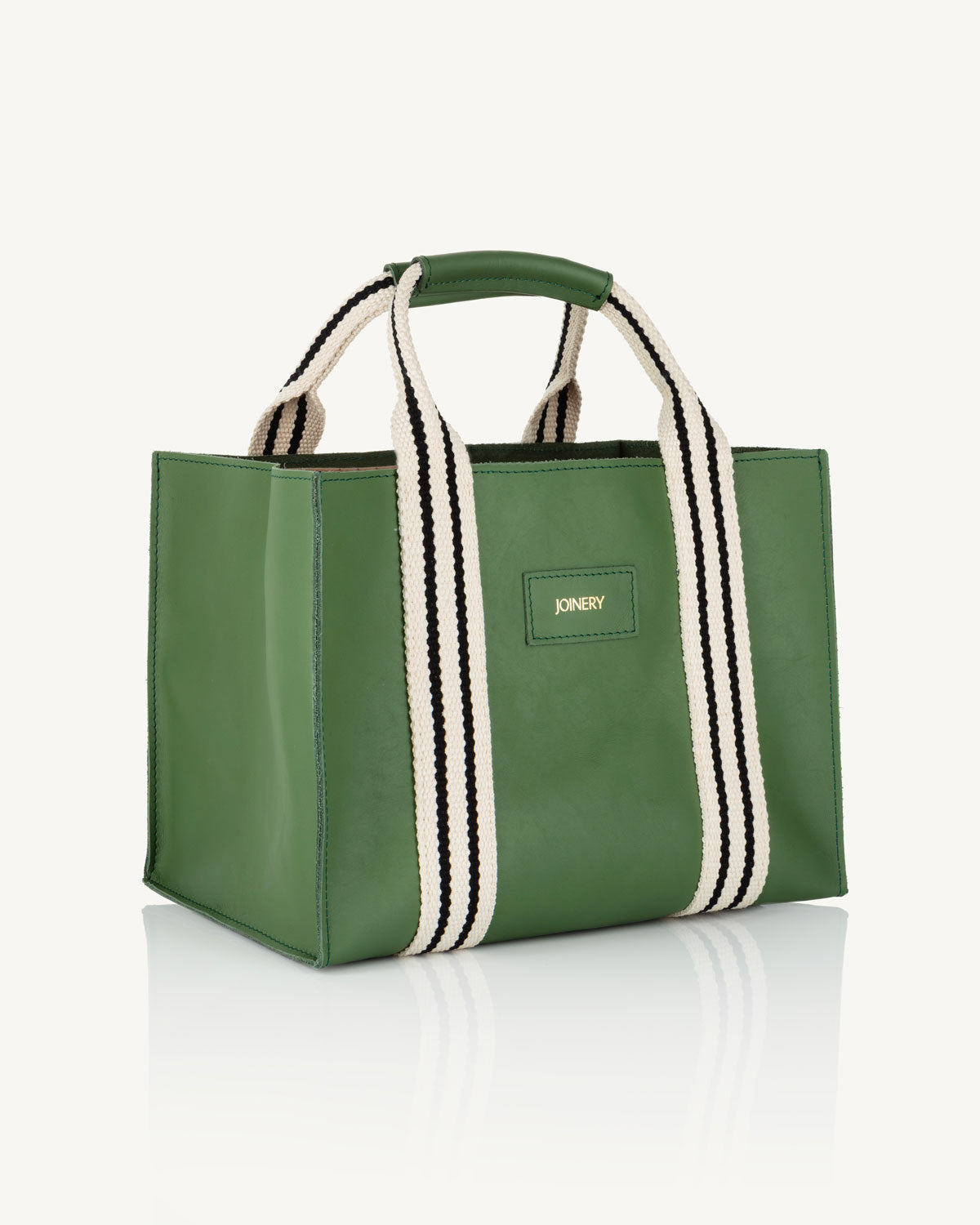 Mini Box Handbag LEATHER MINI BOX TOTE SAGE GREEN