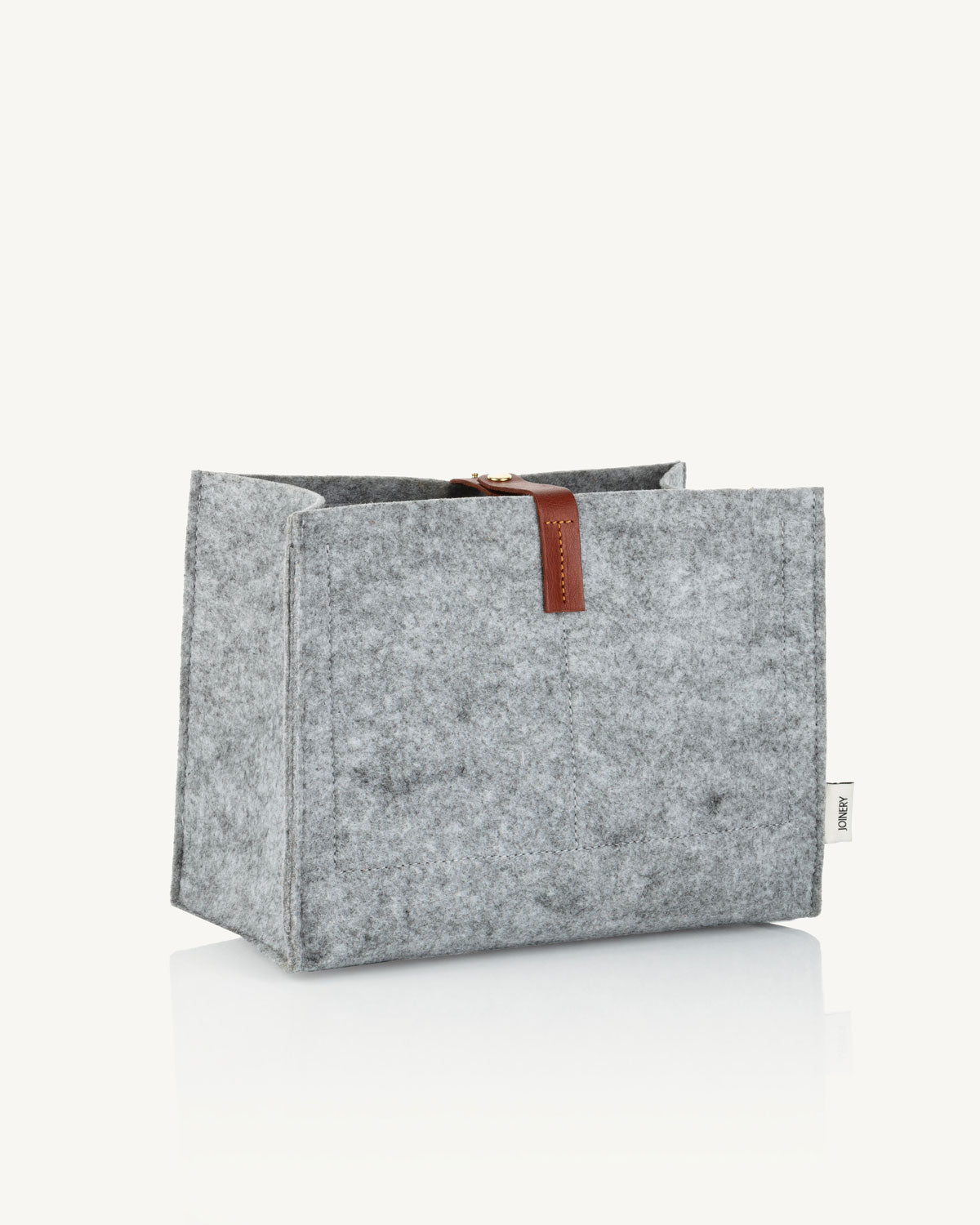 LEATHER MINI BOX TOTE