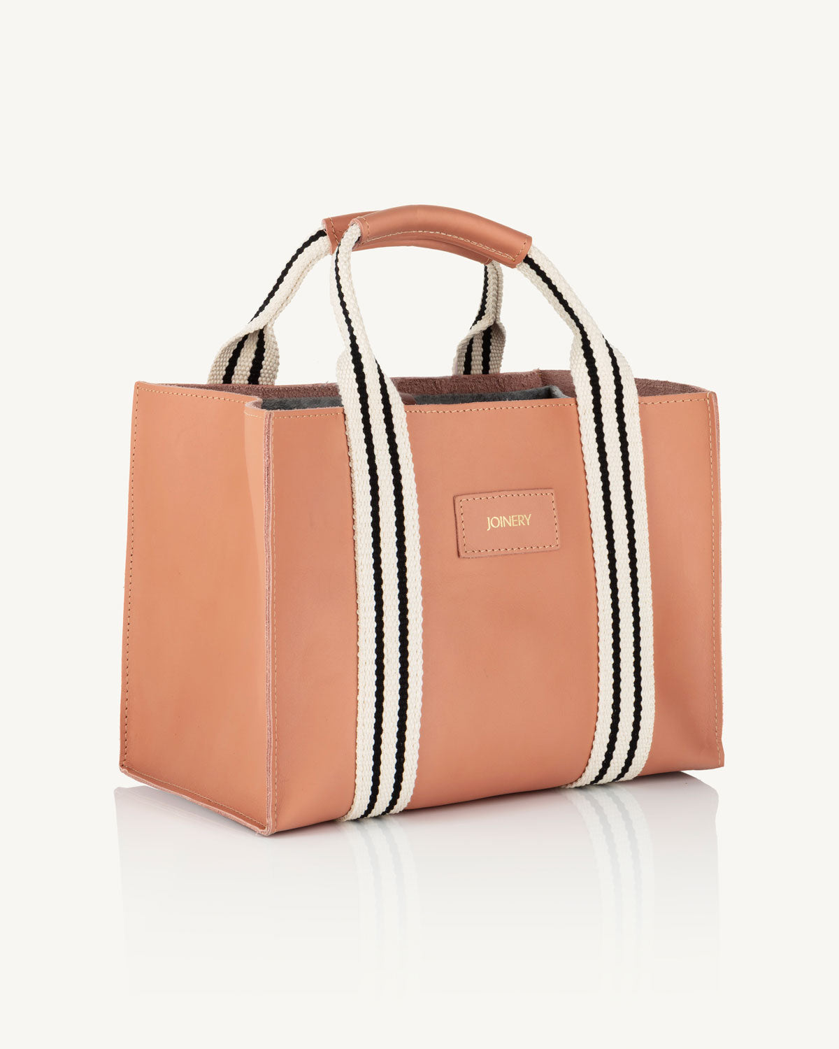 LEATHER MINI BOX TOTE