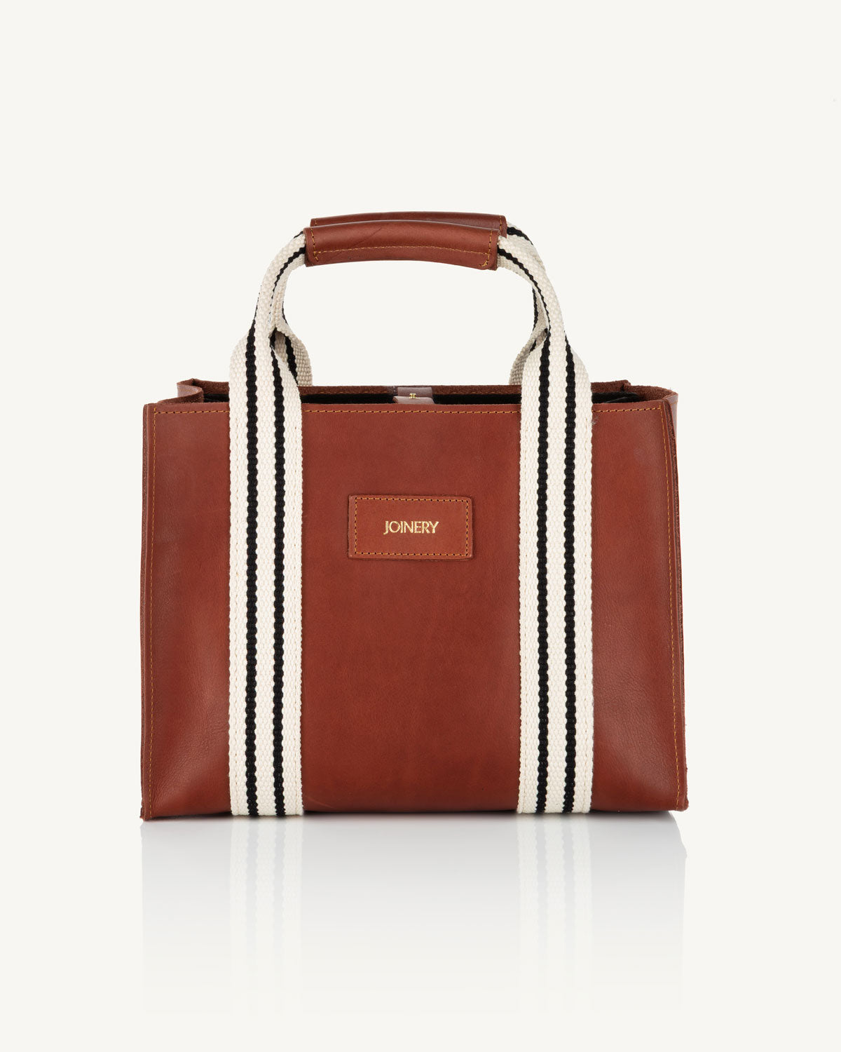 LEATHER MINI BOX TOTE