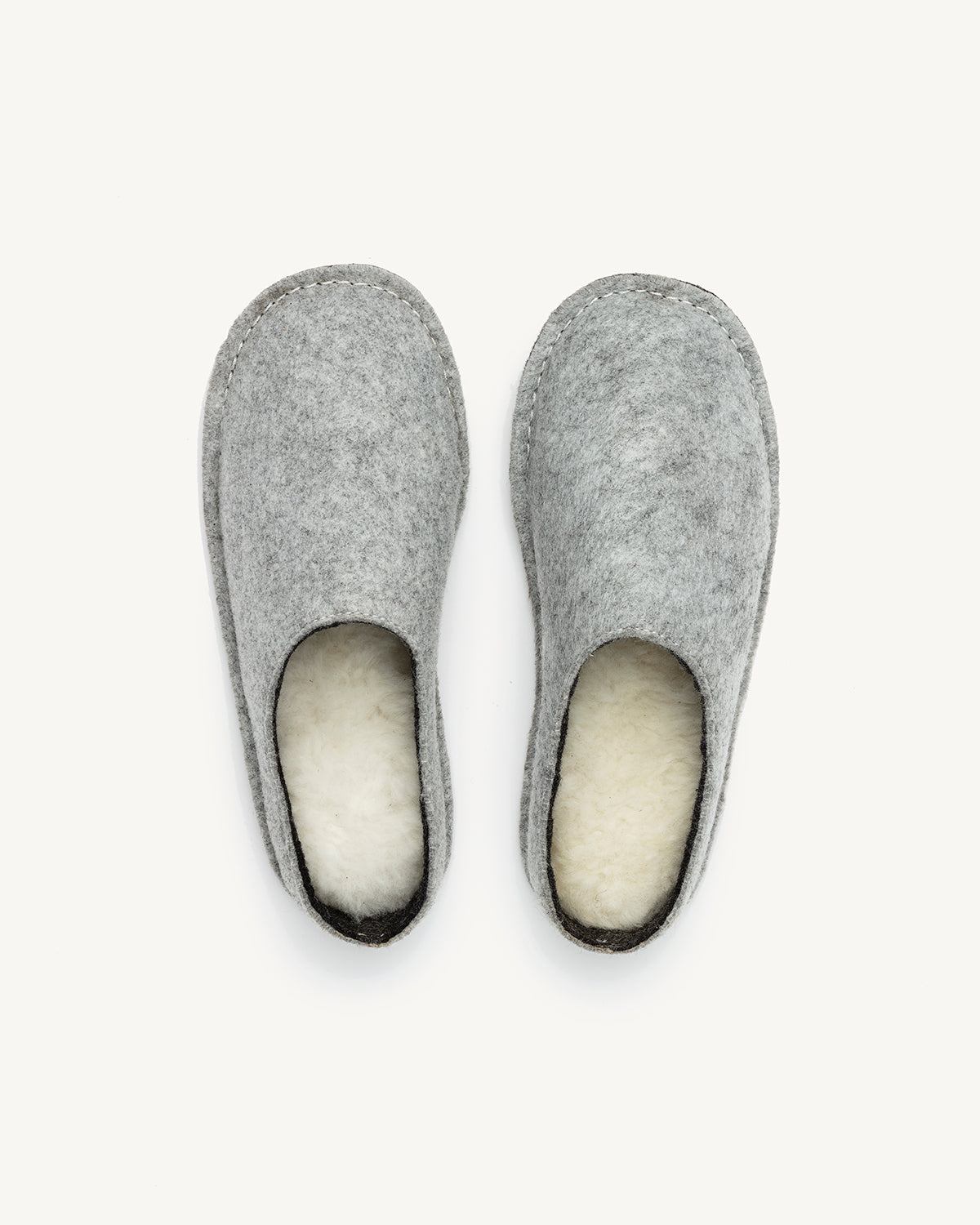 FELTOFFEL WOOL SLIDES