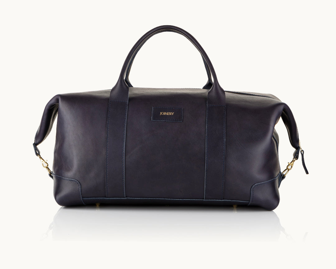WEEKENDER - NAVY LEATHER
