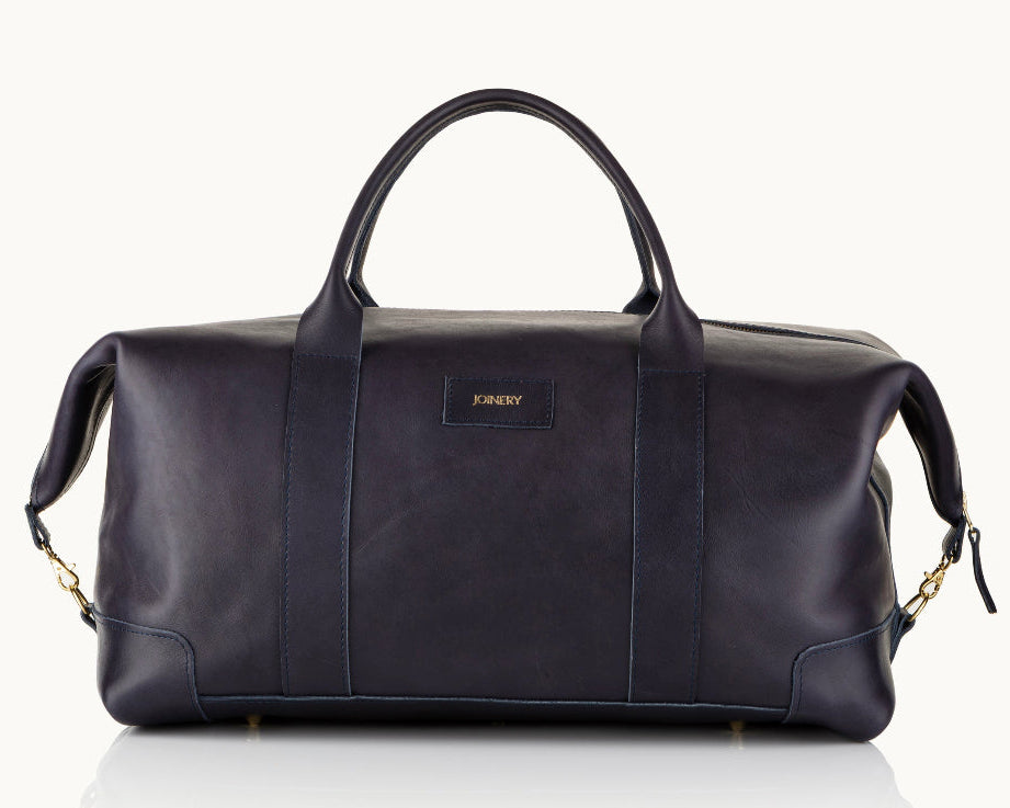 WEEKENDER - NAVY LEATHER