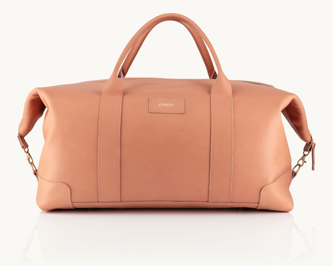 WEEKENDER - SALMON PINK LEATHER