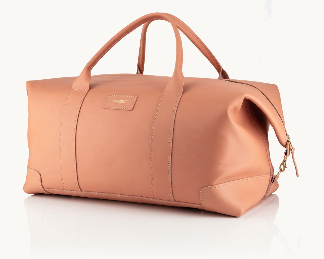 WEEKENDER - SALMON PINK LEATHER