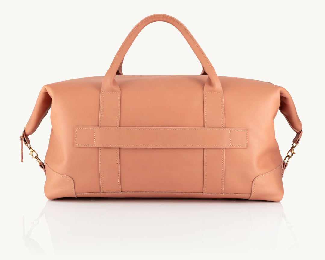 WEEKENDER - SALMON PINK LEATHER