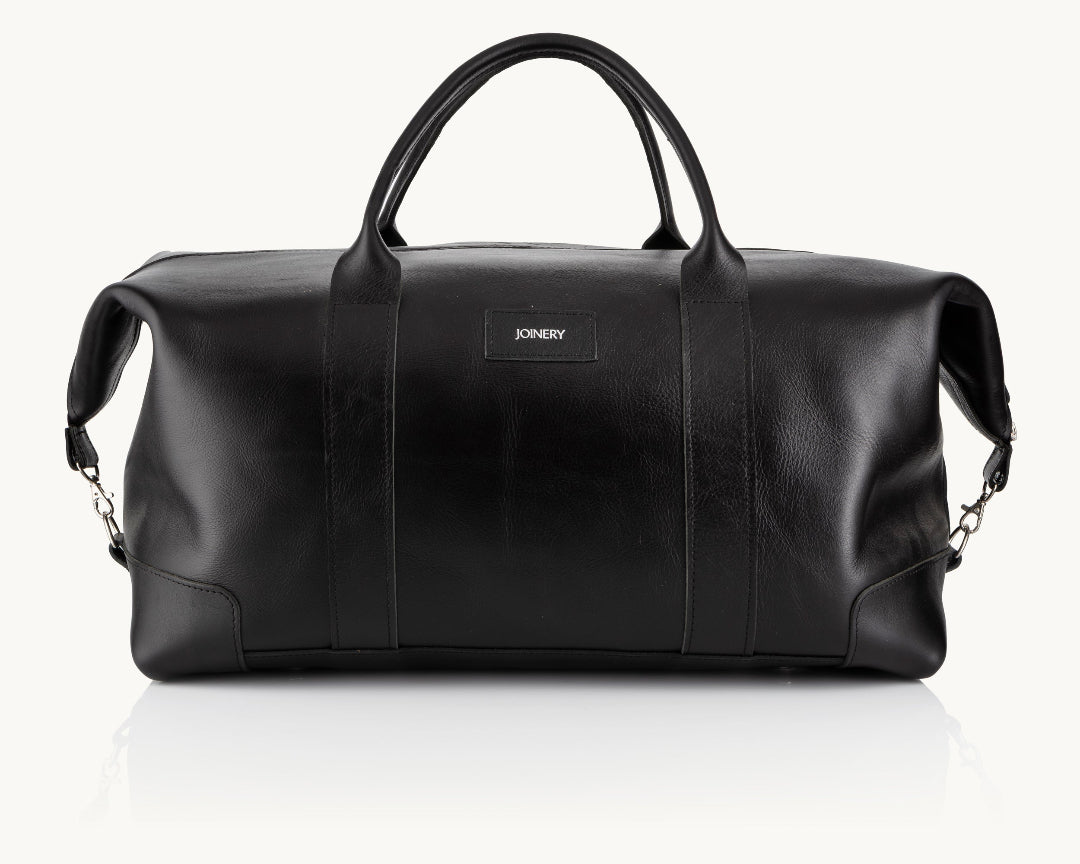 WEEKENDER - BLACK LEATHER