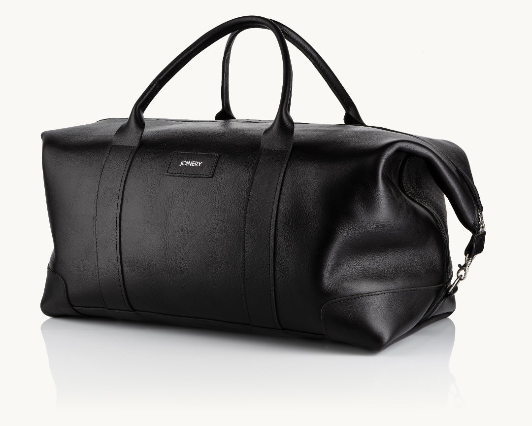 WEEKENDER - BLACK LEATHER