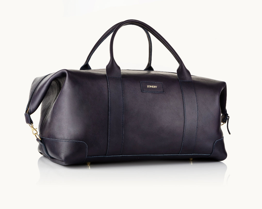 WEEKENDER - NAVY LEATHER