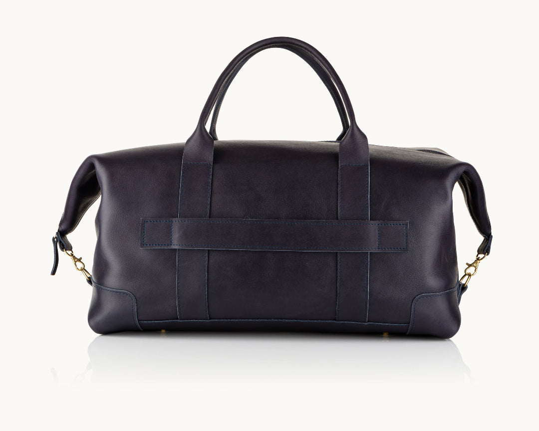 WEEKENDER - NAVY LEATHER